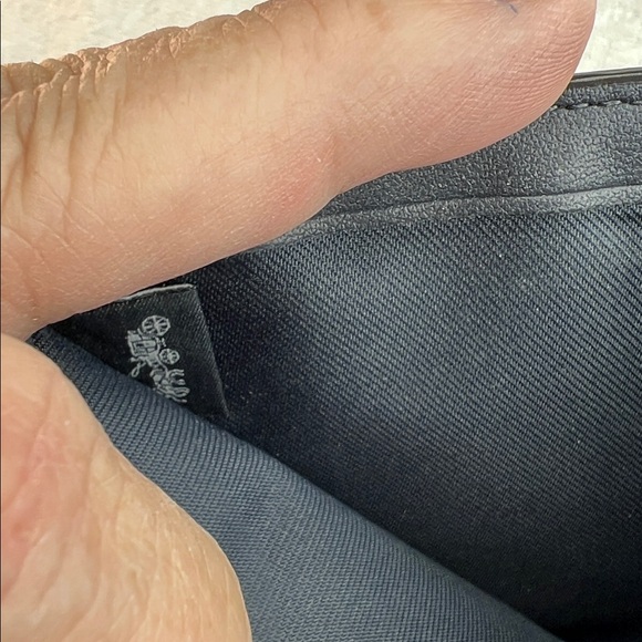 Coach 2021 Two-Tone Blue and Gray Wallet - Picture 7 of 8